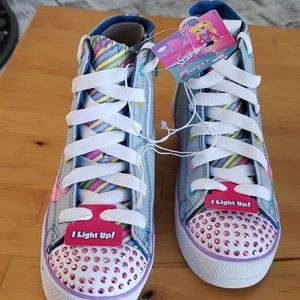 Crystal Stars Light up high tops